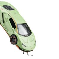 Lamborghini LP780-4 De 1:36 En Aleación Con Sonido Y Luz Juguete De Coche Deportivo De Simulación Alta Para Niños Regalo - details 4