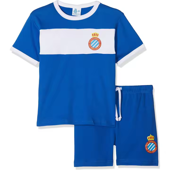 Pijama corto RCDE Espanyol 69269 azul Niño - 1