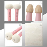 Pareja De Palmas De Batería Profesionales De Madera De Maple Timpani Multifuncional Bola De Muelle Para Percusión Accesorios De Música - details 2