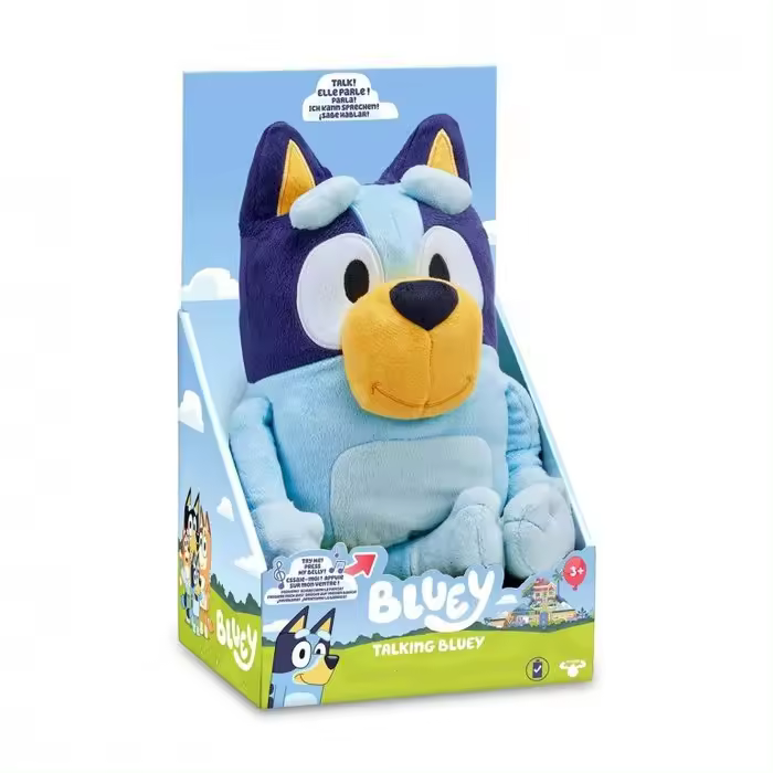 FAMOSA PELUCHE PARLANTE BLUEY BLUEY 14x17x30 Cms. - 1