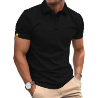 Camisa Polo De Verano Para Hombre Manga Corta Deportiva Casual Negocios Ligera Con Botones Transpirable Streetwear Top - details 4