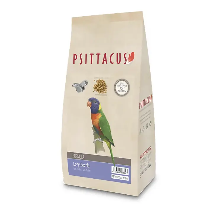Psittacus Lory Pearls 800gr, Comida para Loris, Nutrición Completa y Sabrosa para Loros Loris Enriquecida con frutas dulces - 1