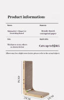 Juguete Para Gatos Madera Resistentes Al Desgaste Y Rasguños Poste De Entrenamiento Para Uñas Sofá Juego De Madera Para Gatos - details 16