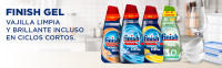 Gel Limpiador y Detergente para Lavavajillas Finish All in 1 Max Power - Pack de 3/4/5 (700 ml c/u, 105 lavados/140 lavados/175 lavados) - Eficiencia en Cada Lavado - Envase Puede Variar - details 2