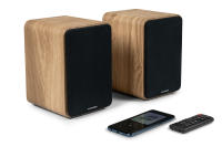 Thomson WS602DUO Altavoces Juego de 2 altavoces con caja de madera - 100W - Bluetooth 5.0 - 2 salidas RCA - Madera clara - details 0