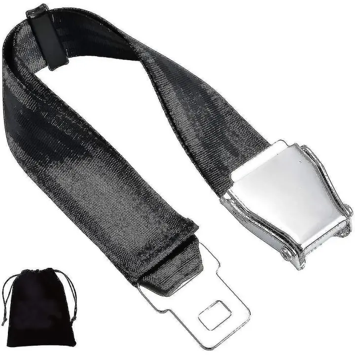 Belt Extender for Aircraft E4 Certified, Adjustable from 15.2 cm to 81.3 cm - 1