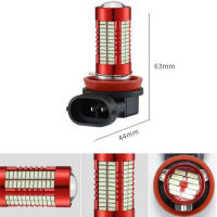 2pcs Luz De Señal De Coche Lámpara Decorativa De Niebla Automática LED De Alta Potencia Freno Retrovisor 1156 1157 7440 7443 3156 3157 SMD Bombilla Universal 12V 5w - details 4