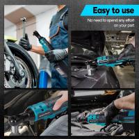 Juego De Llaves Eléctricas Inalámbricas 3/8" Con Batería Makita 18V 45Nm 320RPM Y 7 Soportes Herramienta De Reparación Y Mantenimiento - details 5