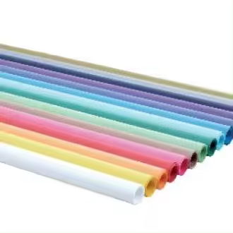 FABRISA Rollo papel kraft verjurado azul turquesa 1x10M FABRISA - 1