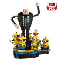 Nuevos Bloques De Construcción De Película 2025 Serie Gru Y Hombre Amarillo Juguete DIY Para Niños Regalos De Cumpleaños Y Navidad - details 4