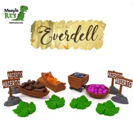Pack Everdell Premium / Meeple Rex / Accesorios para juegos de mesa - 1