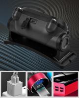 Linterna Frontal LED Recargable Mini Con Sensor De Movimiento Corporal Doble LED Para Camping TorchaLinterna De Cabeza Con USB Impermeable - details 8
