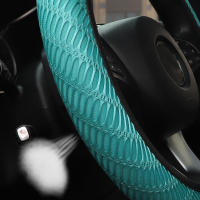 Cubierta De Volante Automotriz 3D Transpirable Y Estereoscópica Sin Anillo Interno Ajuste Para 14.5-15 Pulgadas Antideslizante - details 12