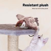Juguete Interactivo Para Gatos Pájaro Volador Juguete De Imitación Con Sonido De Canto Para Divertir Y Estimular a Los Gatos - details 3