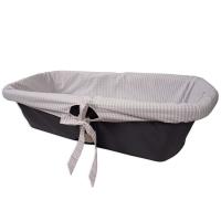 FUNDA CAPAZO HIPOALERGÉNICA Y SUAVE DE BABYLINE. TRANSPIRABLE. CUBRECAPAZO. FUNDA CAPAZO INTERIOR BEBÉ. MEDIDAS: 90X40 - details 1