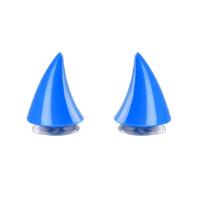 2Pcs Adornos De Cuerno De Diablos Para Casco De Motocicleta Y Coche Accesorios De Silicone Decoración Motocross Unisex - details 9