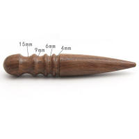 Palo De Madera Para Pulir Cuero Herramienta De Bordes De Cuero DIY Para Manualidades Y Costura Herramienta De Polimento De Cuero De Sándalo - details 4
