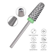 Broca De Uñas De Acero Tungsteno Para Taladro Eléctrico Pulido De Uñas Eliminación De Uñas Polvo Cabeza De Pulido Cutícula En Colores Variados - details 3