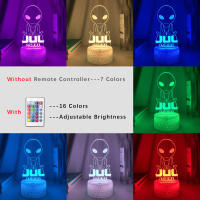 Lámpara De Mesa Colorida Anime 3D Julien Mari Para Decoración De Habitación De Niños Y Escritorio De Oficina Regalo Ideal - details 9