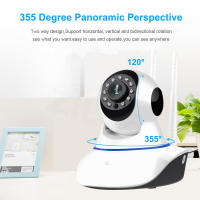 Cámara IP WiFi 1080P Yoosee Con Audio Bidireccional Y Visión Nocturna Infrarroja De 15M Cámara De Seguridad Doméstica Con Puerto LAN Color Blanco - details 5