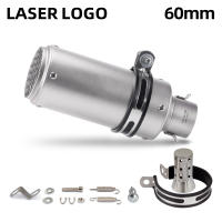 Accesorios De Motocicleta Universal En Acero Inoxidable Modificar Escape Project Muffler 51mm 60mm Para TNT125 GPR150 MT15 R25 XMAX125 250SR PCX - details 26