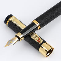 Pluma De Tinta Metálica Para Escritura Diaria 0.5mm Tamaño Medio Punto De Tinta De Iraurita Ideal Para Estudiantes Y Oficina Unisex - details 0