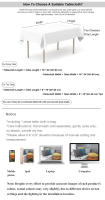Mantel De Algodón Para Otoño Cuadrado Con Borde Francesa/Mantel De Café/Cubierta Para Mesas Finas Decoración De Mesa Tamaño Rectangular Material Poliéster/Celulosa - details 9