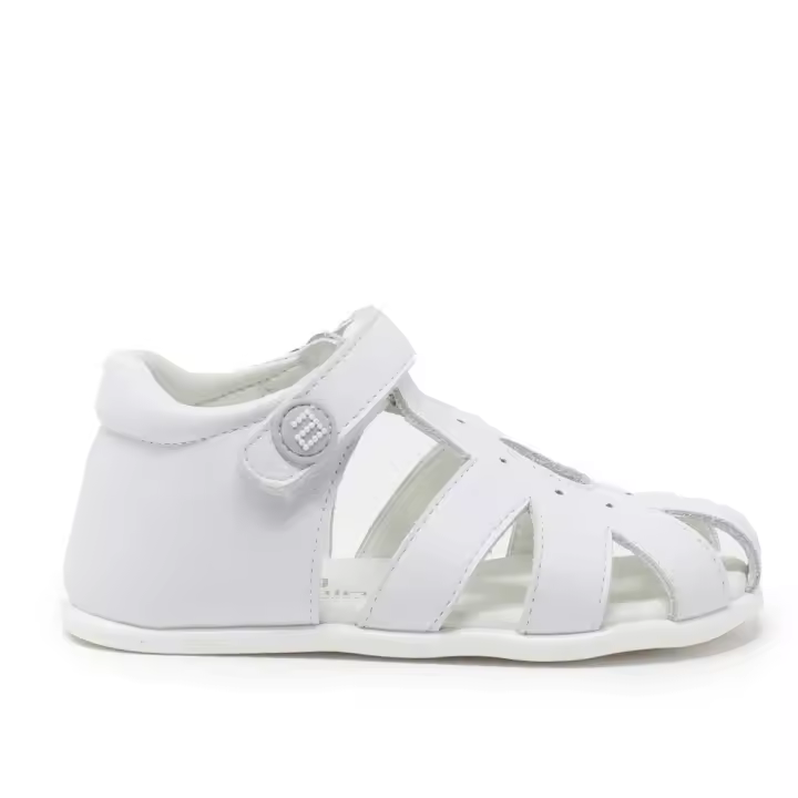 Zapatos primeros pasos bebé niña ANDANINES 241249 SANDALIA BLANCO 31321 24V - 1