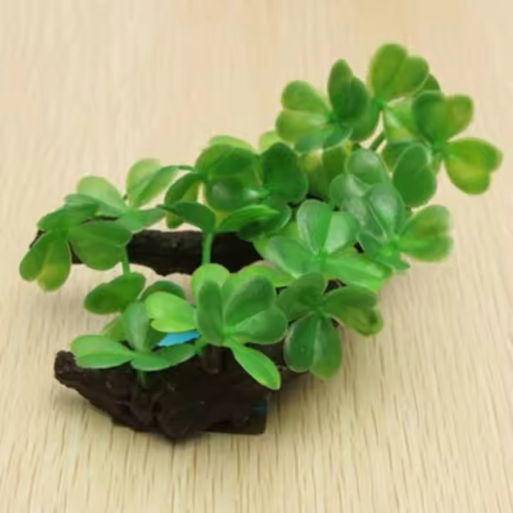 Decoración De Acuario De Térmica Plástica En Forma De Tronco De Tortuga Para Tanque De Peces Y Reptiles Raíces Artificiales Ornaments Para Aquario - 1