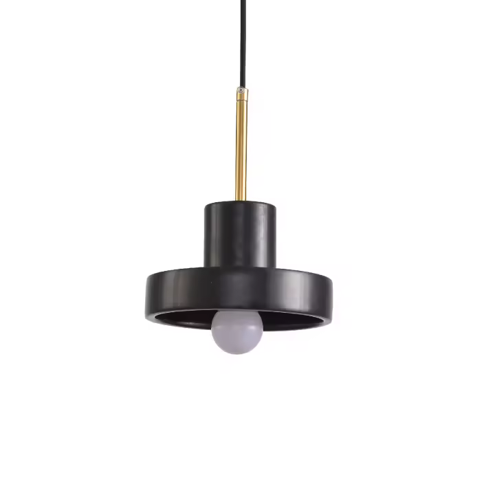 Lámpara de Techo Colgante de Hierro pulido + Mármol, Estilo y Elegancia para tu Espacio - Marca DEMASLED - 1