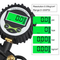 Medidor De Presión De Neumáticos Para Coche Con Inflador De Aire Adaptador EU Monitor De Inflación LCD Digital Para Motocicleta Y Bicicleta - details 14