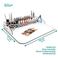 Pintura Acrilica Vallejo Xpress Color - Paint Station Silu Grande, Pack 24 Pinturas Nueva Gama Reformulada - details 0