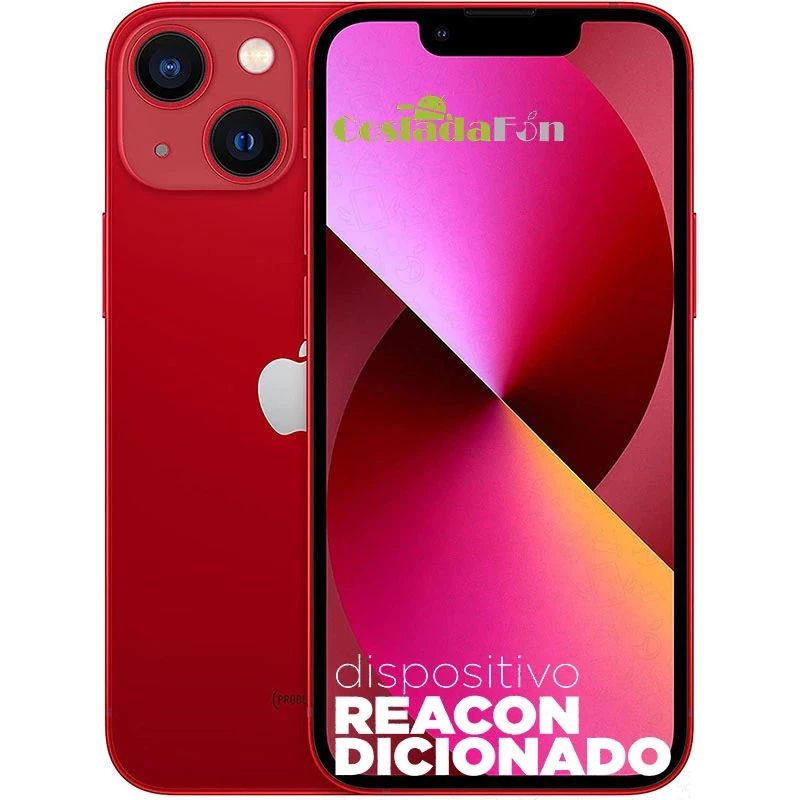 Apple Iphone 13 256Gb Red (Rojo) REACONDICIONADO Estado A. 2 años de garantía