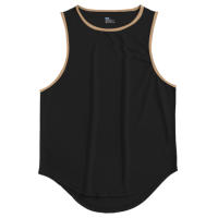 Camiseta De Gimnasio Para Hombre Estilo Moderno Sin Mangas Transpirable Secado Rápido Vestido Deportivo De Fitness O-Neck Mesh Talla M L XL XXL Colores Variados - details 10