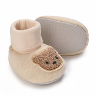 Botas De Nieve Para Bebés Recién Nacidos De Algodón Antideslizantes Y Cálidas Zapatos Para Caminar Infantiles Con Peluche - details 67
