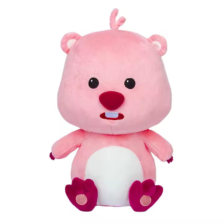 Peluche De Castor Pequeño Y Divertido LOOPY Juguete De Peluche Suave Y Cómodo Decoración Para El Hogar Regalo De Cumpleaños - 1