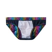 Short De Baño Para Hombre Con Acolchado Y Push up Estilo Sexy Verano Playa Surf Ropa De Playa Traje De Baño Con Patrón De Flores - details 26