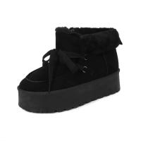 Eva Zorteon- Botas de nieve con cordones para mujer, botines plataforma. Marca HD. - details 2