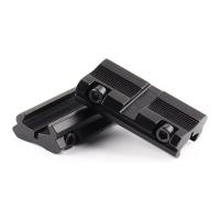 Adaptador De Montaje De Scope 2Pcs Base 11mm Dovetail a 20mm Weaer Rail Picatinny Convertidor De Montaje De 9.5mm-10mm Dovetail - details 4