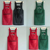 Aguasalo Apron De Cocina Con Bolsillos Y Cierre De Cremallera Fabricado En No-Vuelta Tela Moda Doméstica Para Uso En La Casa - details 3