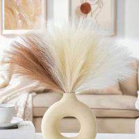 9Pcs Pampas De Poliéster Artificiales Decoración De Flores Silken Para Bodas Y Fiestas Arreglo Floral Para Hogar Y Jardín - details 3