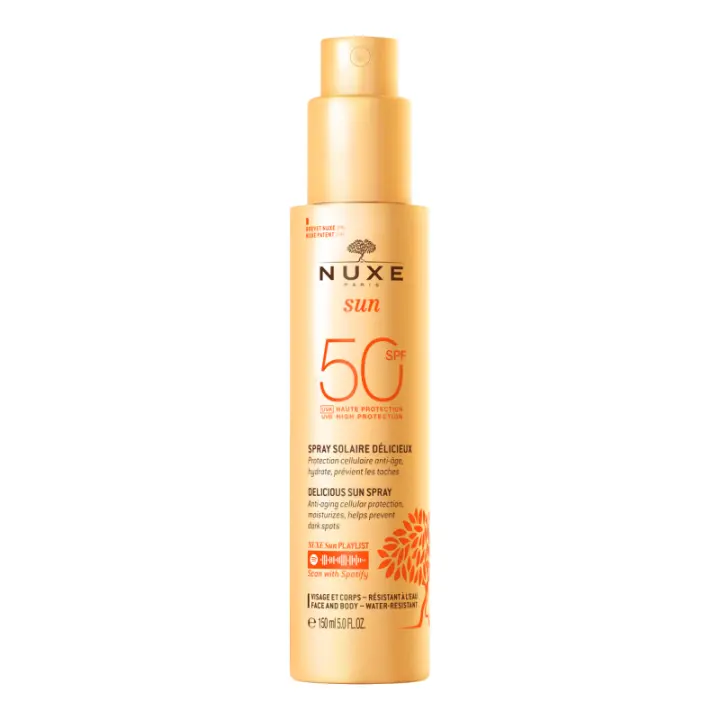 NUXE SUN SPRAY SOLAR DELICIOSO SPF50 ROSTRO Y CUERPO 150 ML - 1