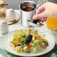 Juego De Sartén Para Salsa Y Cepillo De Pintura Leeseph En Acero Inoxidable Accesorios De Barbacoa Para Hombres Y Padres Regalos Para El Hogar - details 4