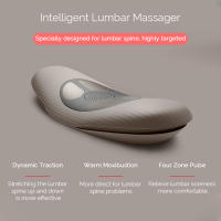 Masajeador De Lumbar Eléctrico Con Calor Y Vibración Inflable Control Remoto Soporte Espinal Para Masaje De Espalda - details 11