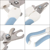 Tijeras De Uñas Profesionales Para Perros Y Gatos En Acero Inoxidable De Doble Color Ahorrador De Esfuerzo Para Belleza Y Limpieza - details 6