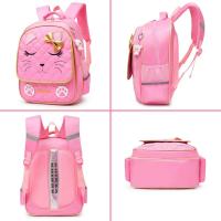Mochipa de Escuela primary para Niñas-ZP-Mochila-Pink-Nylon impermeable y duradero - details 6