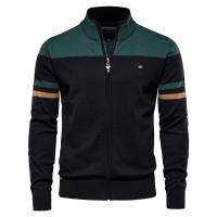 Cárdigan de talla europea para hombre, suéter con cremallera, ropa de alta calidad, otoño e invierno, novedad de 2024 - details 3