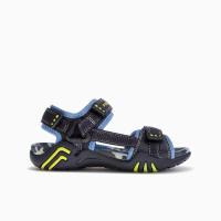 Sandalias planas niño PABLOSKY 982025 CALIFORNIA NAVY-BLUE-NEON YELLOW 36303 25V - details 0