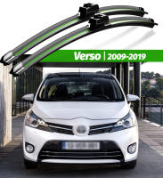 Limpia Parabrisas Delantero LHD Para Toyota Verso 2009-2019 Cepillos De Ventosa De Pintura Natural 26 "+16" Accesorios De Ventanas - details 0