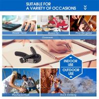 Ajustable Agarre De Resorte En Forma De R Para Entrenamiento De Fuerza De Muñeca Y Brazo Equipo De Fitness Y Rehabilitación Para Manos Y Dedos - details 5